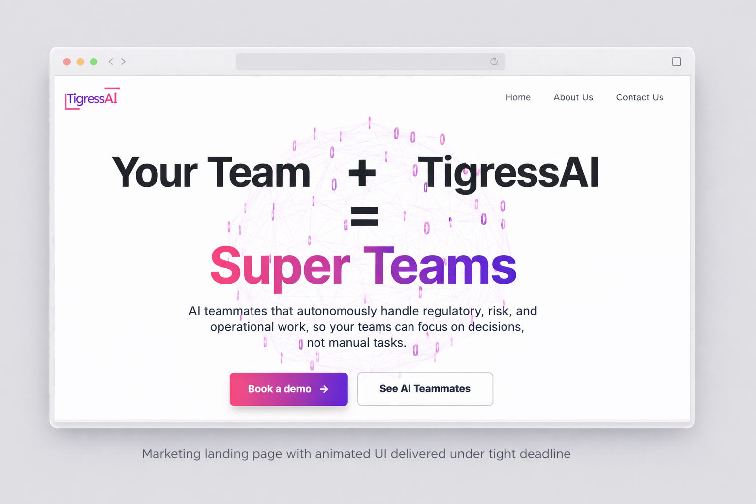 TigressAI project screenshot